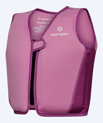 Watery Basic zwemvest paars