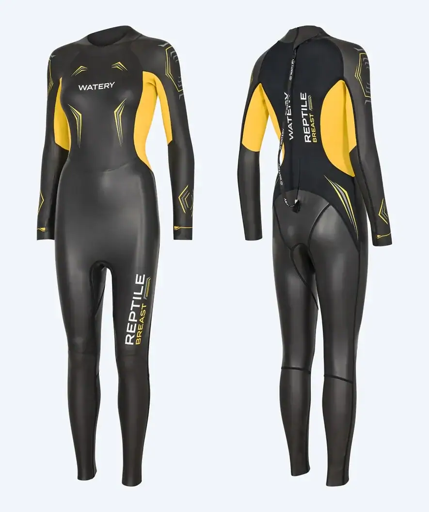 WateryReptileBreastWomen-Yellow voor dames
